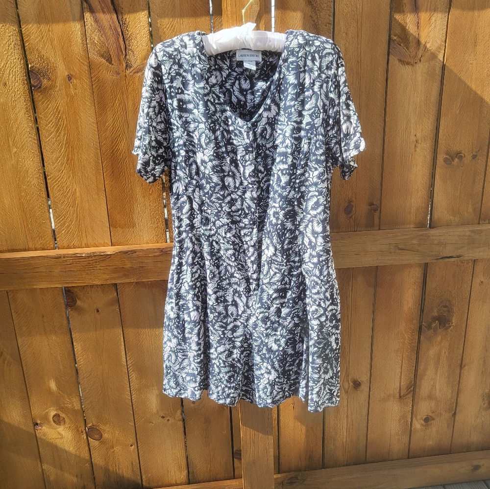 Vintage Floral Romper